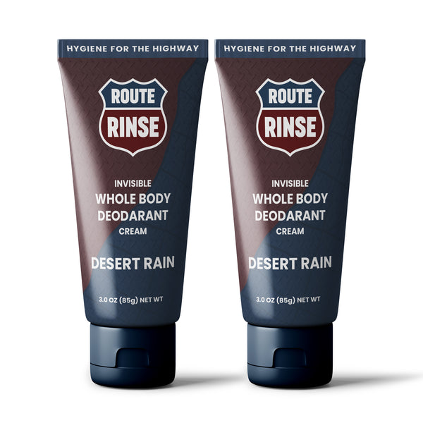 Invisible Cream Body Deodorant - 2 Pack